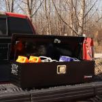 48" Aluminum Truck Toolbox for Pickup Bed - Black