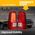 Red Tail Light Assembly for 2003-2006 Silverado