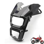 Mokuo Carbon Fiber Motorcycle Headlight Cover for Honda Grom