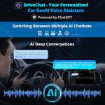 A5L Android Double DIN Car Stereo with Touchscreen