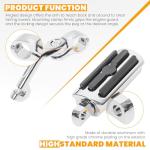 Long Motorcycle Footpegs for Harley and More