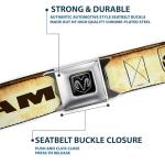 Ram Regular Seatbelt Buckle Car Belt