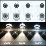 DMEX D3S 6000K Cool White HID Headlight Bulbs