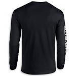 Corvette C7 Logo Long Sleeve T-Shirt, XL, Black