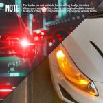 LUYED 3157 Amber LED Bulbs - Super Bright 2-Pack