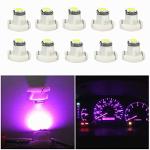 Pink T3 Neo Wedge LED Car Dashboard Lights