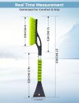 27" Snow Brush & Ice Scrapers for Car Windshield