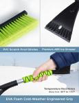 27" Snow Brush & Ice Scrapers for Car Windshield