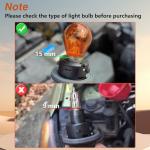 KPALAG Turn Signal Light Bulb Socket for KIA/Hyundai