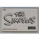 Bart Driver's License | Novelty Collectible Trading Card