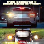 iBrightstar Amber 7443 LED Turn Signal Bulbs - 2 Pack