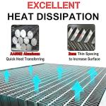 RadySpeed 3 Row Radiator Fan for Chevy Camaro