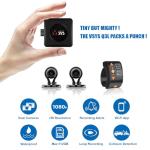 VSYSTO Q6L Waterproof 2-Channel Motorcycle Dash Cam