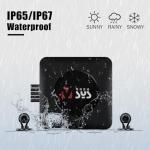 VSYSTO Q6L Waterproof 2-Channel Motorcycle Dash Cam