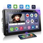 7-Inch Android Double DIN Car Stereo with 4G LTE