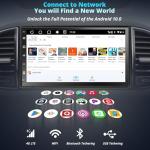 7-Inch Android Double DIN Car Stereo with 4G LTE