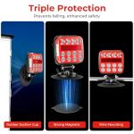QINOJA Wireless Magnetic LED Trailer Lights