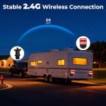 QINOJA Wireless Magnetic LED Trailer Lights