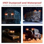 QINOJA Wireless Magnetic LED Trailer Lights