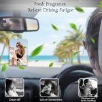 Personalized Double-Sided Photo Car Air Freshener (Rectangle)