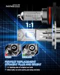 NINEO H7 Fog Light Bulbs - 300% Brighter