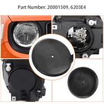 KACEPAR Headlight Rubber Cover for Jeep Renegade