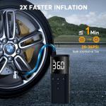 MEUCI Portable Tire Inflator - 150 PSI Electric