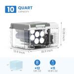 Alpicool 10 Quart 12V Portable Car Refrigerator