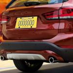 Aootf Clear Flat License Plate Protector- 2 Pack