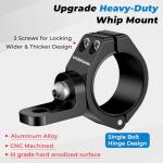 Aluminium Alloy UTV Flag Mounts - 2 Pack