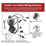 4-Pin Trailer Wiring Harness for Jeep Wrangler