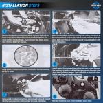 Headlight Bulb Retainer for Select Ram Models