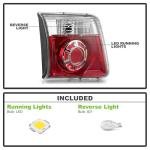 KEEKPO Inner Tail Light for 2007-2012 GMC Acadia