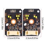 Yellow LED Daytime Running Lights for BMW F90 G30