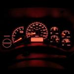 Red LED Gauge Light Kit for Chevy & Trucks