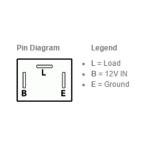 LUYED 3-Pin Electronic Flasher Relay for LED Turn Signals