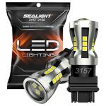 SEALIGHT 3157 LED Backup Light Bulbs - Super Bright