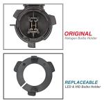 H7 LED Headlight Bulb Holder Adapters for BMW E39