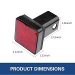 Bright LED Brake Light for Trailer Hitches