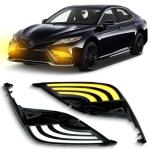 Switchback White/Amber LED Fog Lights for Toyota Camry
