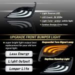Switchback White/Amber LED Fog Lights for Toyota Camry