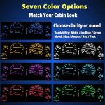 Amber Yellow Dash Light LED Kit for Dodge Ram