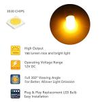 Amber Yellow Dash Light LED Kit for Dodge Ram