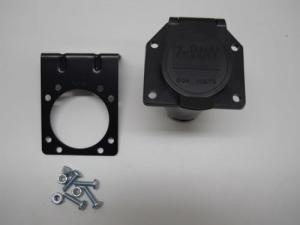 7 Way Flat Pin Socket Kit for Trailer Wiring