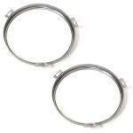 7" Headlight Retaining Ring Pair for Ford Customline