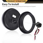 24 LED Round Backup Lights for Trucks and Trailers