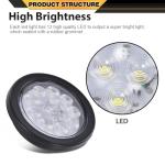 24 LED Round Backup Lights for Trucks and Trailers