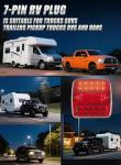 OOGKA Wireless Magnetic Trailer Lights Kit