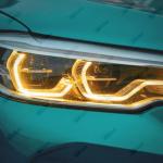 Yellow DRL Golden Eye Modules for BMW G30