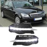 Mercedes-Benz C-Class W204 LED Fog Lamp Bezel